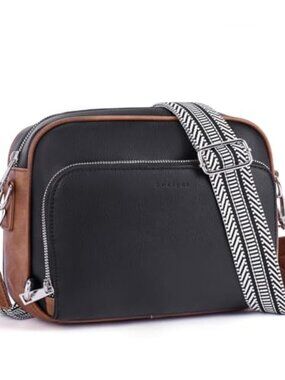 🆕 Crossbody Purses for Women Vegan Leather Travel Anti Theft Bags